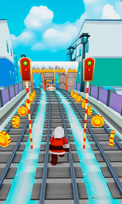 subway santa xmas run download full version