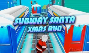 Play Subway Santa Xmas Surf on PC