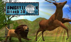 Play Angry Lion Attack 3D on PC