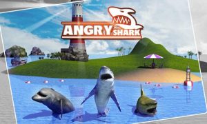 Play Angry Shark Simulator 3D on PC