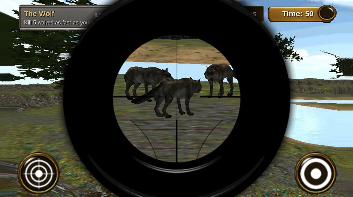 animal hunter 3d on target