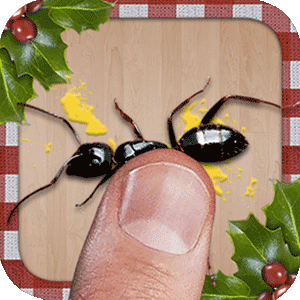 ant smasher christmas classic smashing game