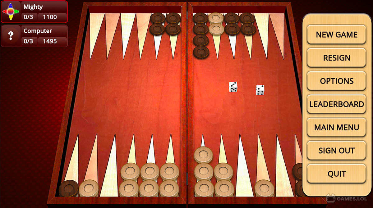 backgammon mighty download PC