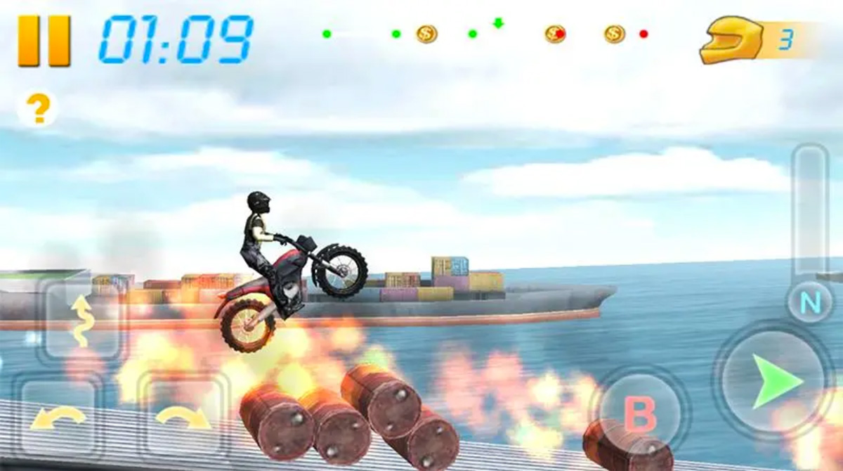 bike racing 3d crazy stunts