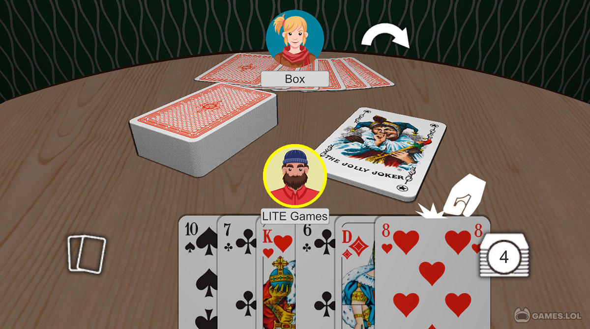 crazy eights gameplay on pc
