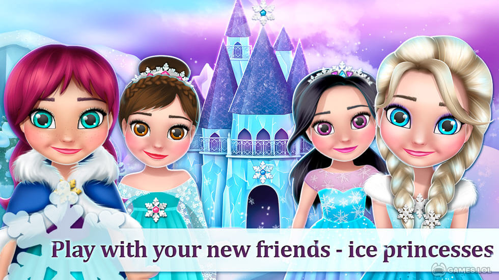 Ice Princess Doll House Games - Decorating and DIY the Dollhouse! 