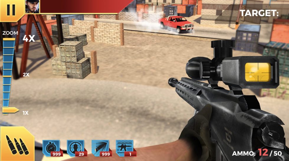 king sniper fps moving target