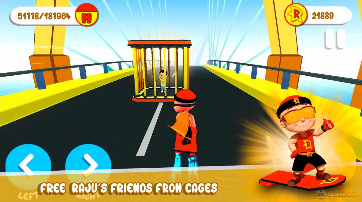 mighty raju 3d hero free pc download