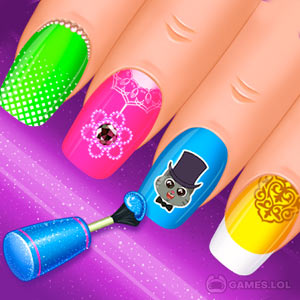 Play Nail Salon : princess on PC