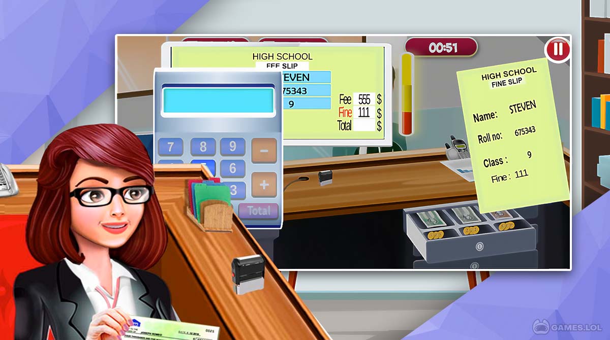 school cashier games free pc download