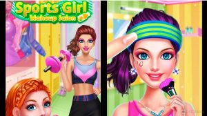 sports girl makeup download PC free
