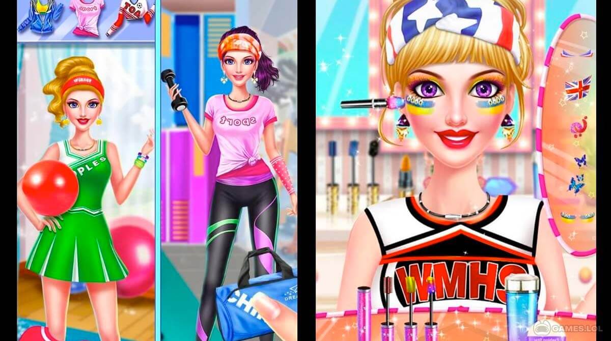 sports girl makeup download full version