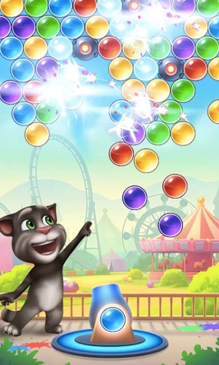 talking tom bubble shooter download PC free