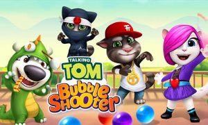 Play Talking Tom Bubble Shooter  on PC