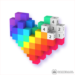 Play Voxel – 3D Color by Number & Pixel Coloring Book on PC
