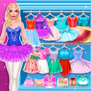 Play Ballerina Magazine Dress Up on PC