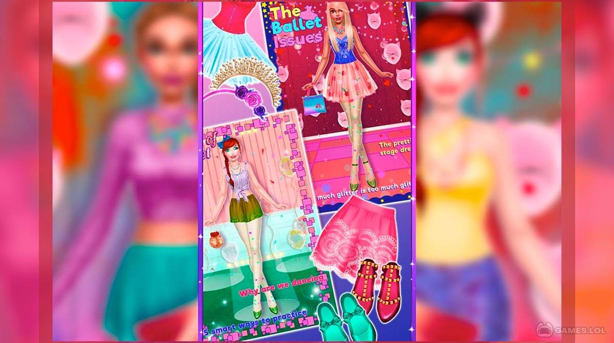 ballerina magazine dress up pc download