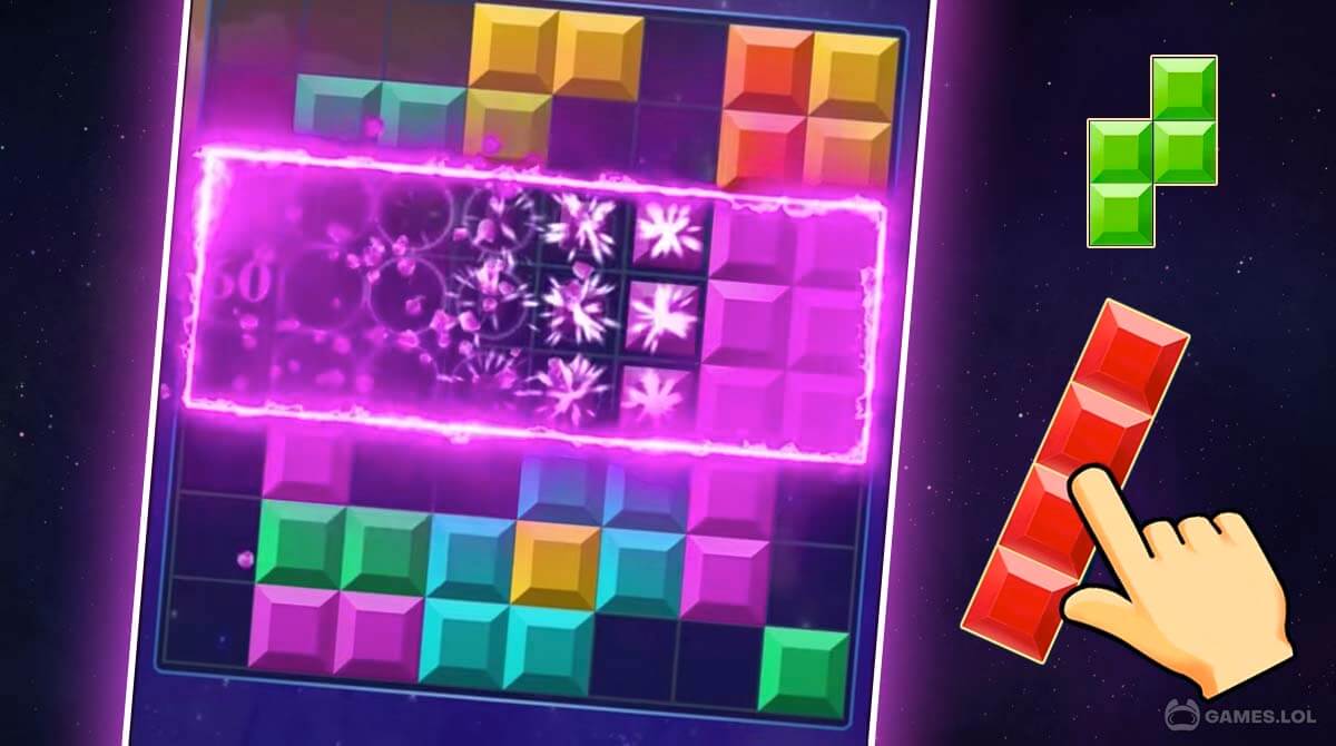 block puzzle brick 1010 gameplay on pc