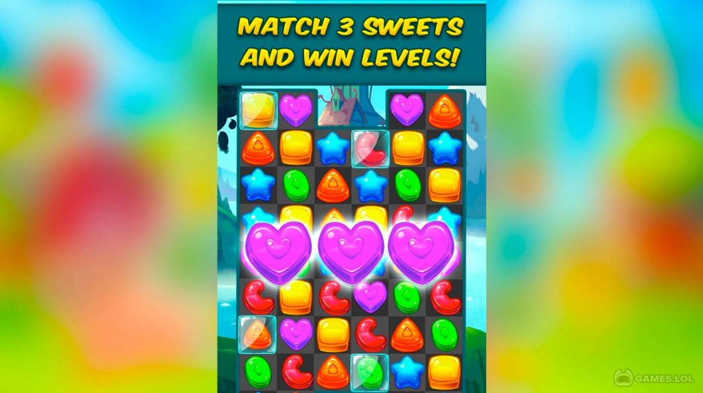 Candy Heroes  #1 Free Classic Candy-Themed Match-3 Game