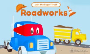Play Carl the Super Truck Roadworks on PC