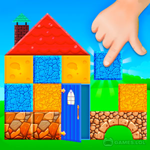 Play Construction Game Build bricks on PC