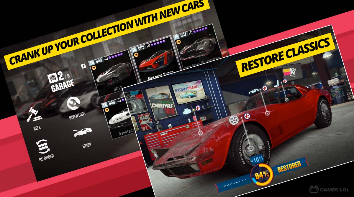 csr racing2 download PC