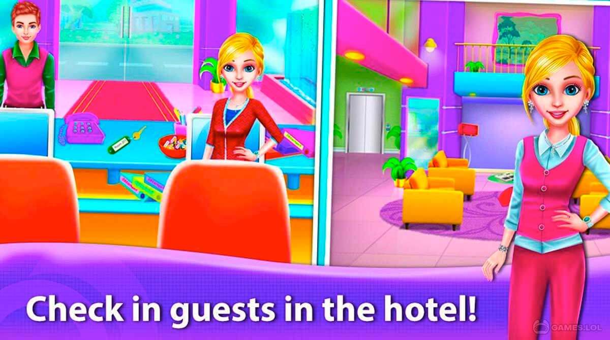 girl hotel hostess download PC free