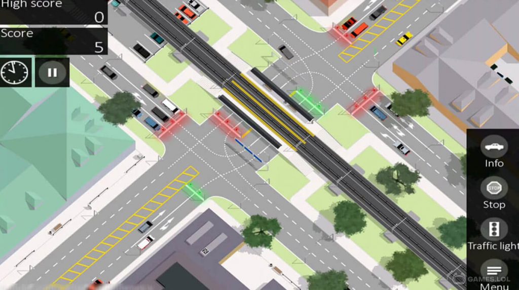 🕹️ Play Traffic Control Game: Free Online Intersection Traffic Simulation  Video Game for Kids & Adults