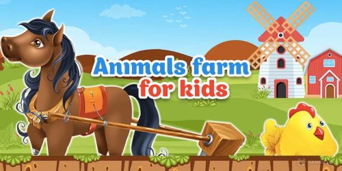 Play Kids Animal Farm Toddler Games on PC
