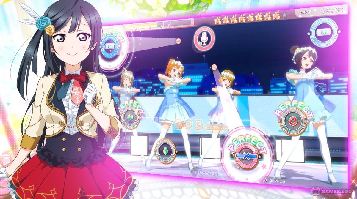 love live school idol gameplay on pc