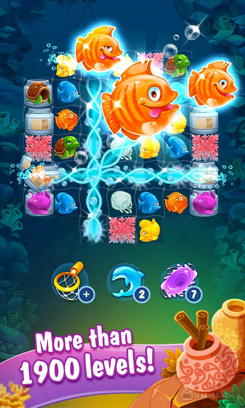 Mermaid - Treasure Match-3 - Free Adventure Game Download