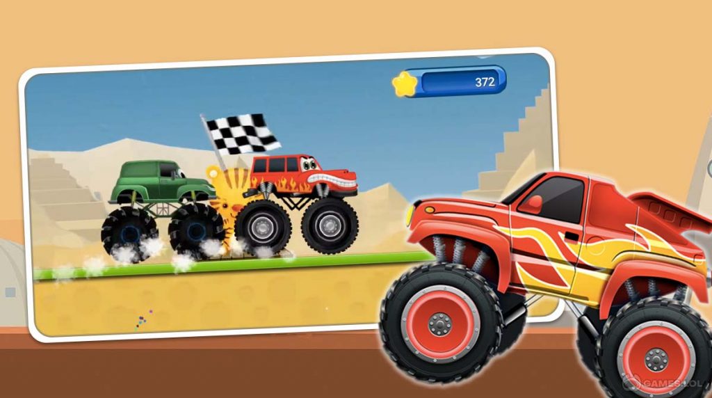 Play Monster Truck Games for kids Online for Free on PC & Mobile