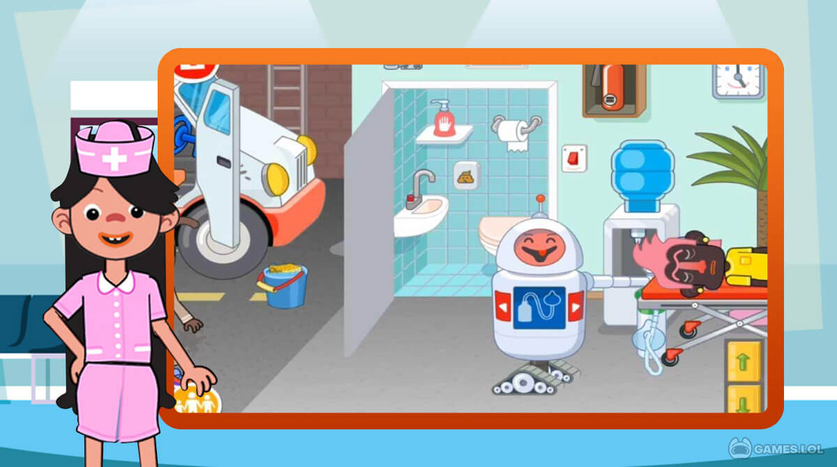 pepi hospital learn gameplay on pc