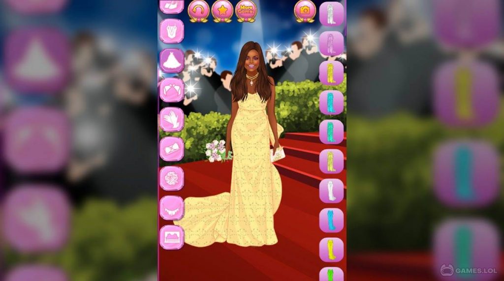 Red Carpet Dress Up Girls Online – Play Free in Browser 