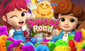 Play Sweet Road : Lollipop Match 3 on PC