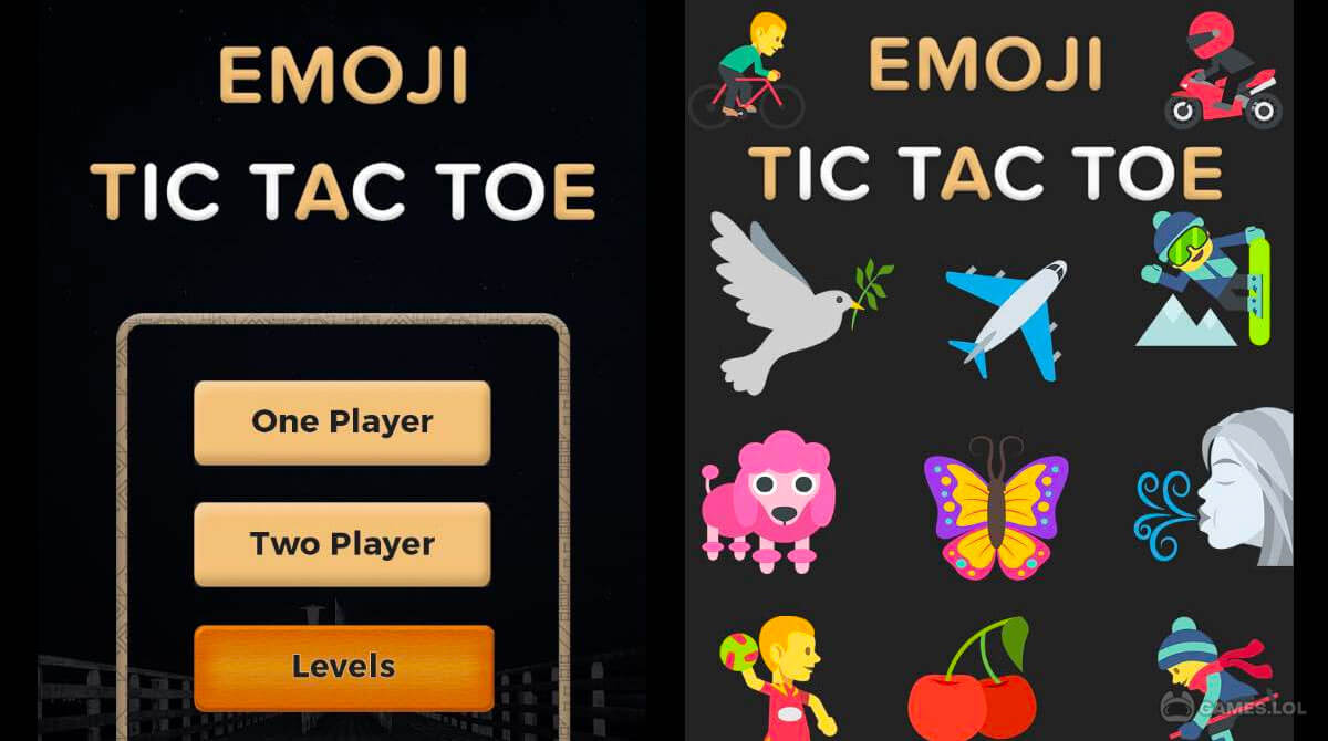 tic tac toe emoji download full version