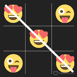 Play Tic Tac Toe Emoji on PC