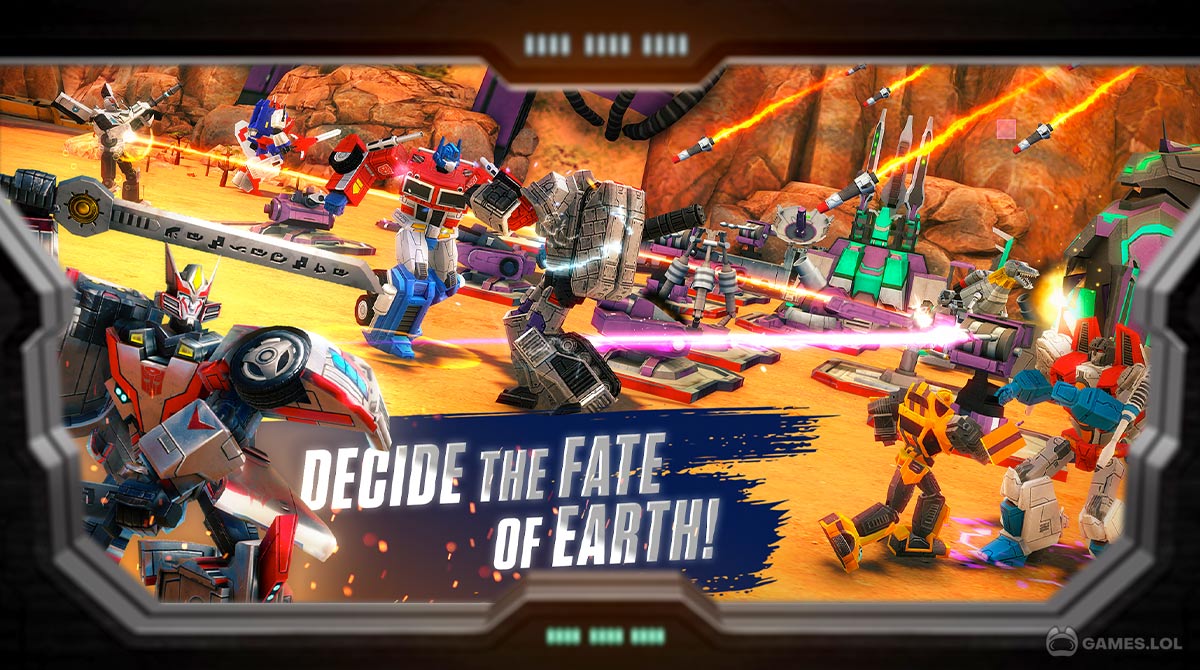 TRANSFORMERS Earth Wars Download & Play For PC