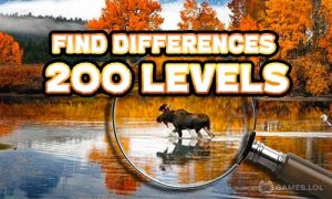 Play Find Differences 200 Levels on PC