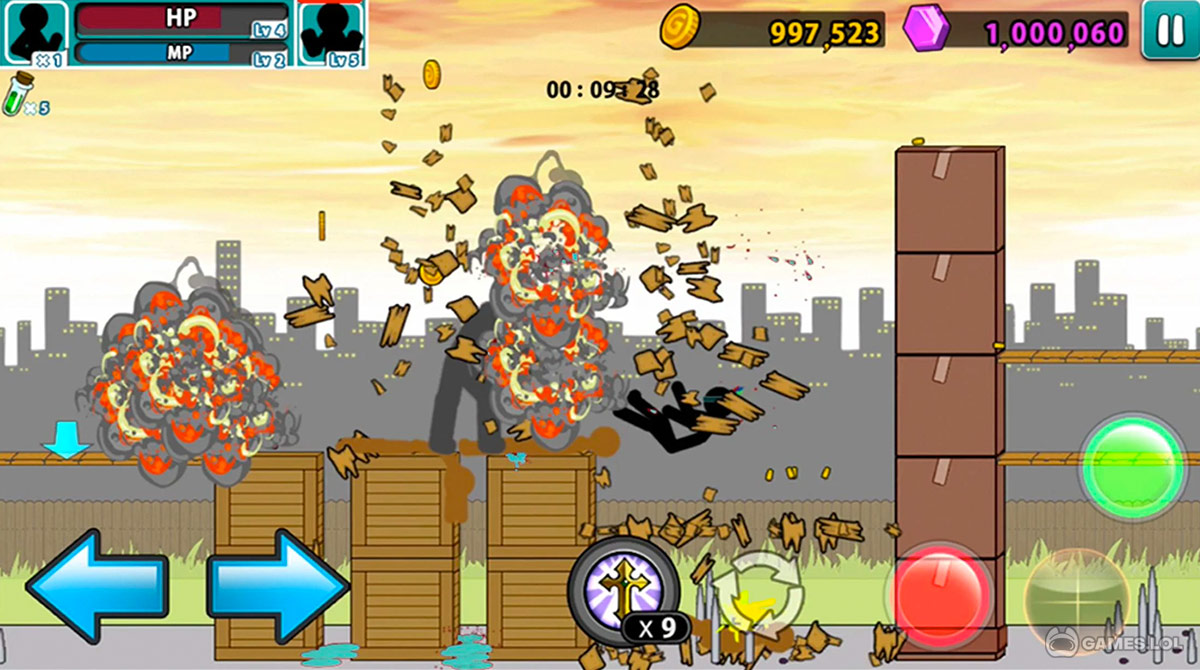 Play Anger of Stick 5 Zombie Online - Stickman Zombie Gameplay