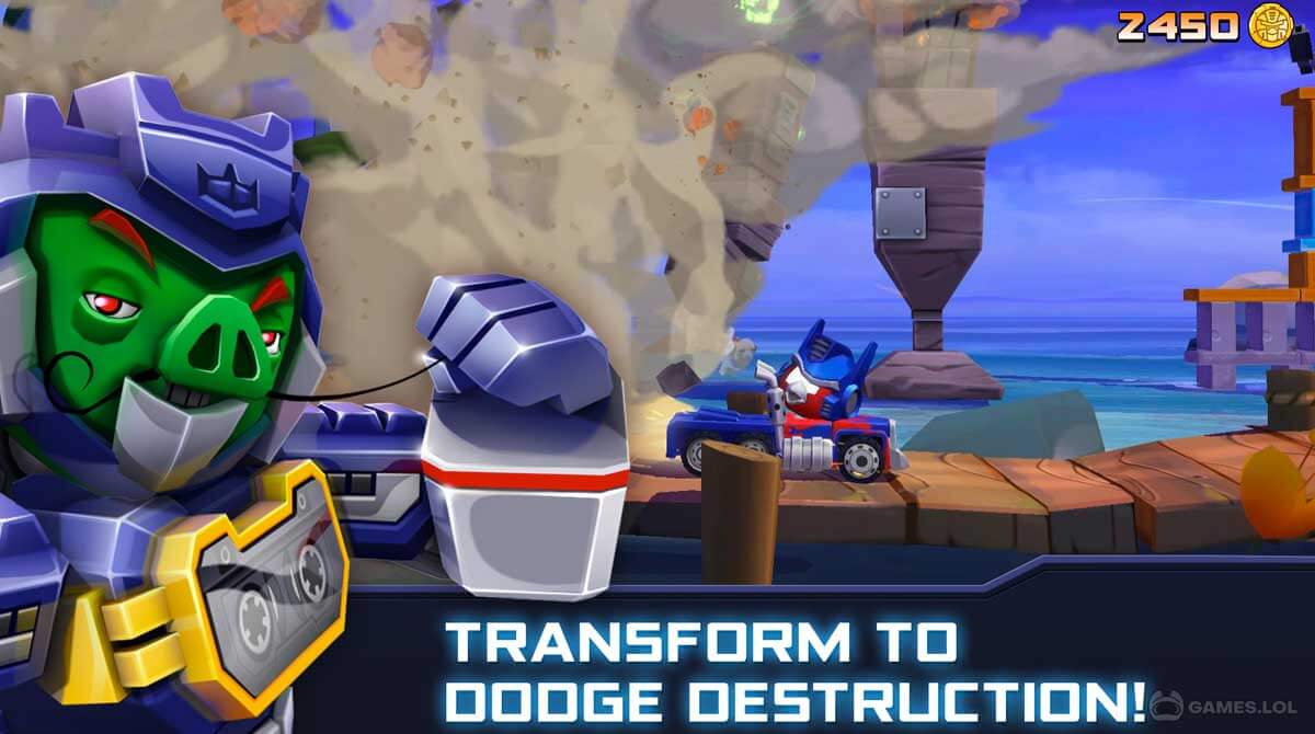 angry birds transformers download PC