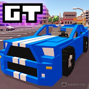 Play Blocky Car Racer on PC