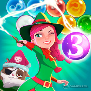 Play Bubble Witch 3 Saga on PC