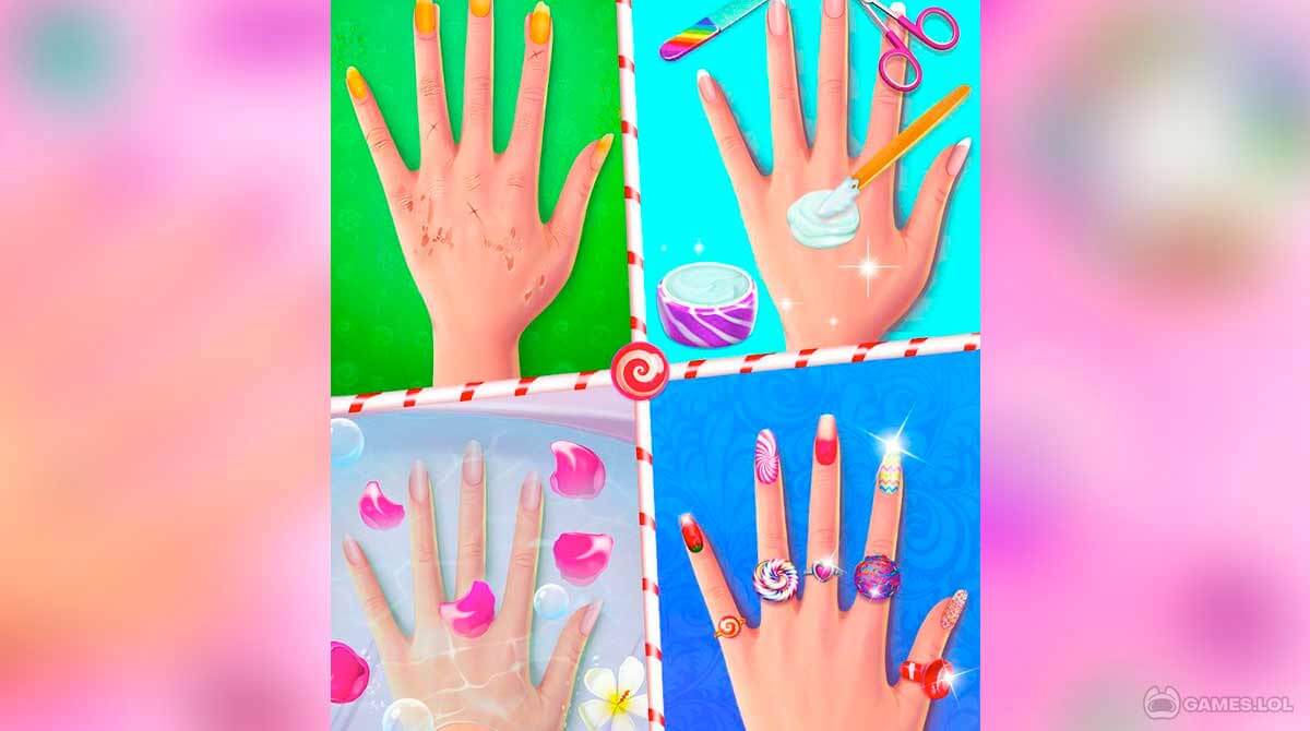 2. Candy Nail Art - Play The Girl Game Online - wide 5