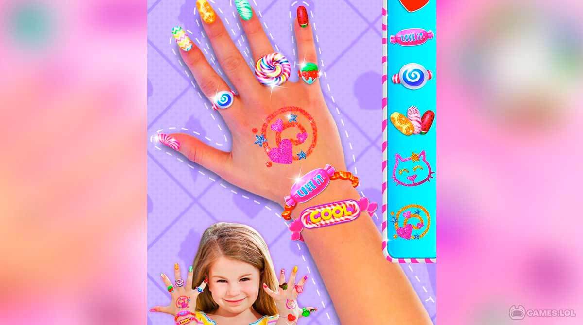 2. Candy Nail Art - Play The Girl Game Online - wide 4