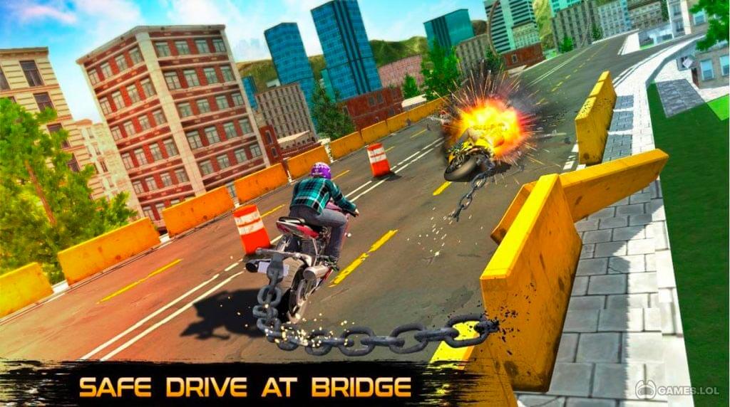 chained bikes racing gameplay on pc