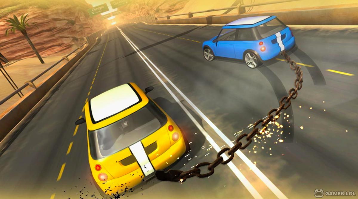 chained car racing games 3d for pc