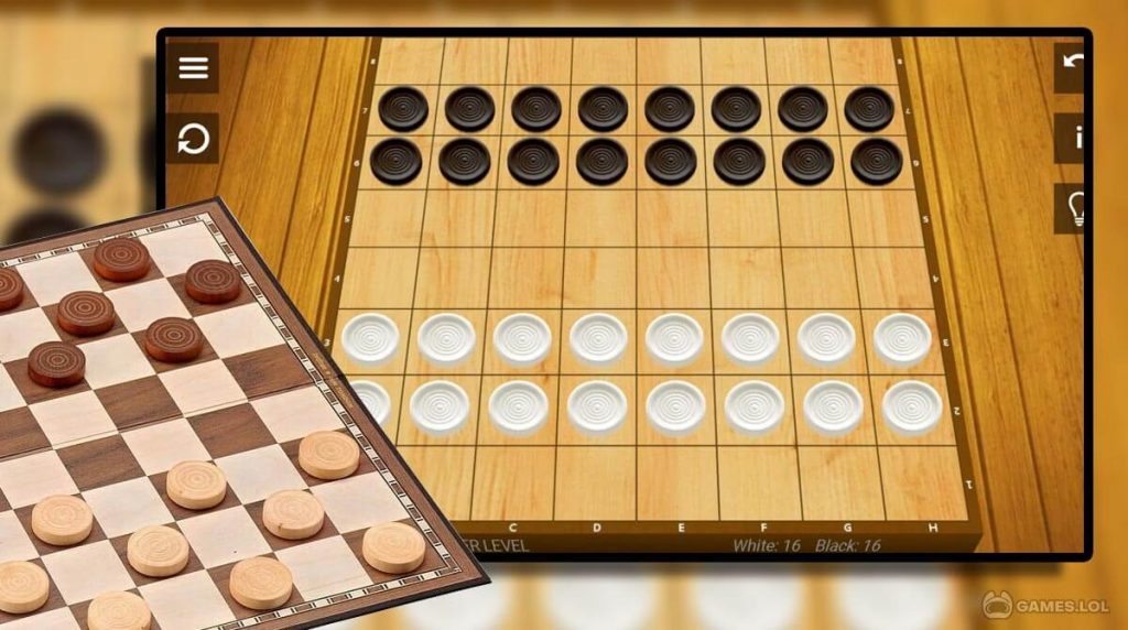 Turkish Checkers, Board Game