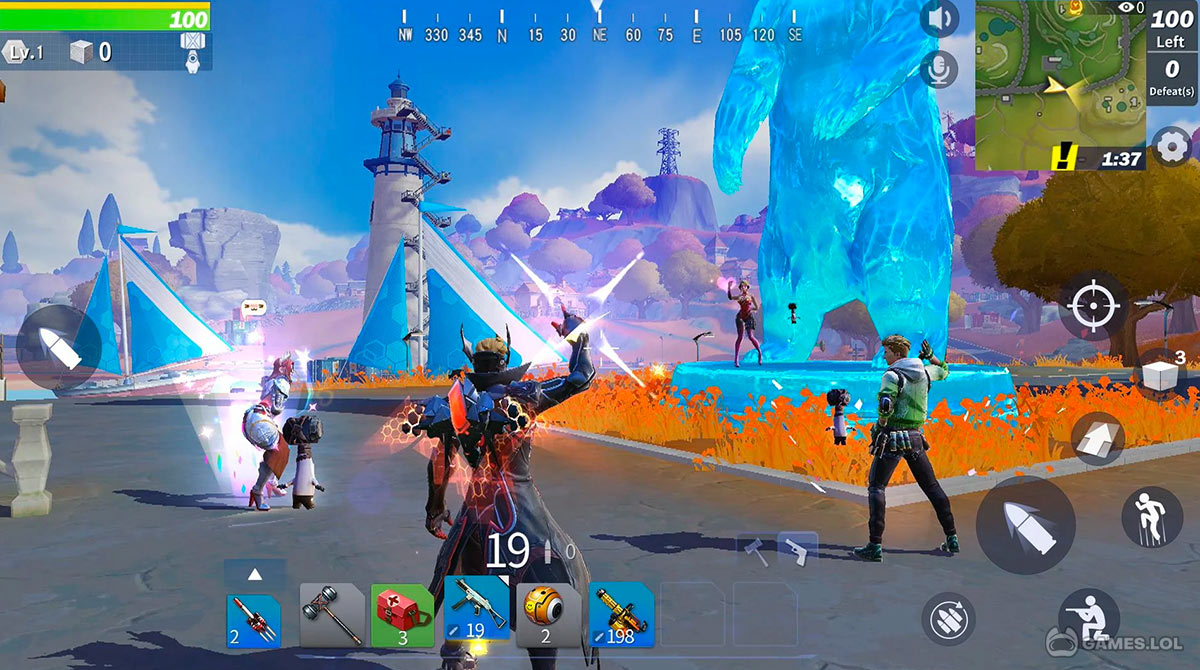 creative destruction gameplay on pc