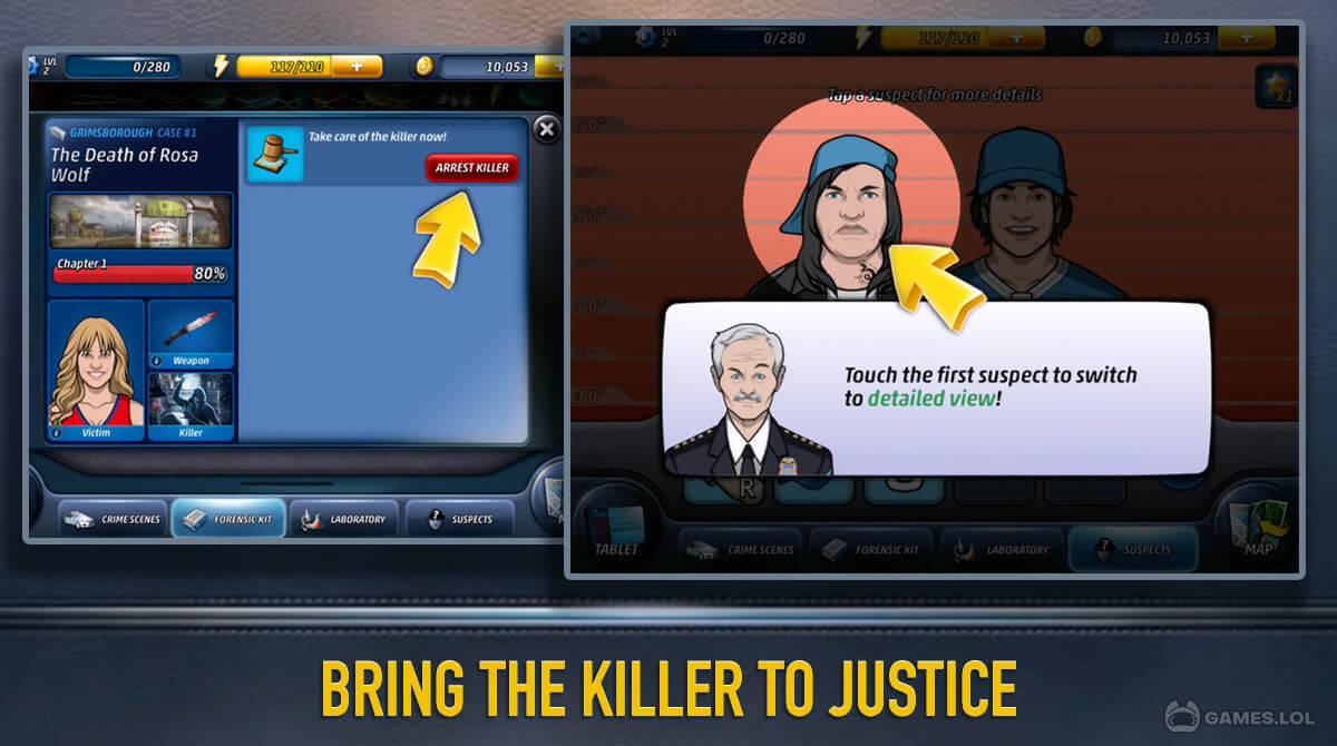 criminal case gameplay on pc